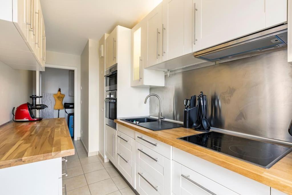 Apartamento Climatise 3 Etoiles T3 Chic A Avec Billard Et Terrasse Estrasburgo